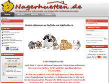 Tablet Screenshot of nagerhuetten.de